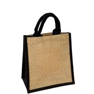 Mini Jute Gift Bag, Small Jute Shopping Bag